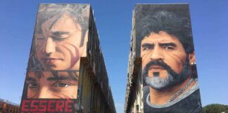 murales maradona san giovanni a teduccio napoli